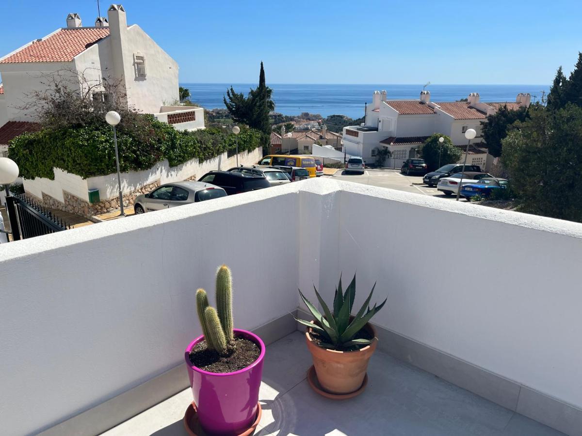 A Terrace With Sea View, 2 Bedrooms Apartment In Benalmádena Exterior foto